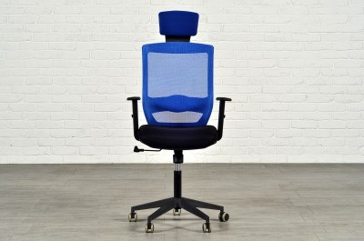 Компьютерное кресло Слим, синее